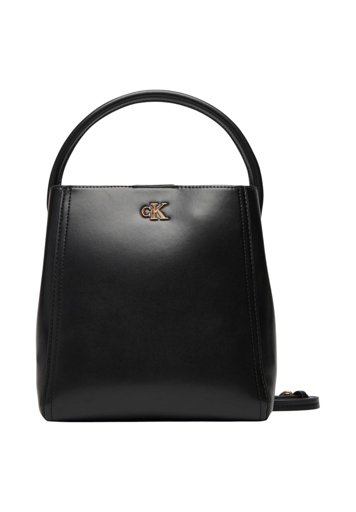 Borsa a Tracolla Ck Bucket LV04F3174G Black, Ck Light Gold