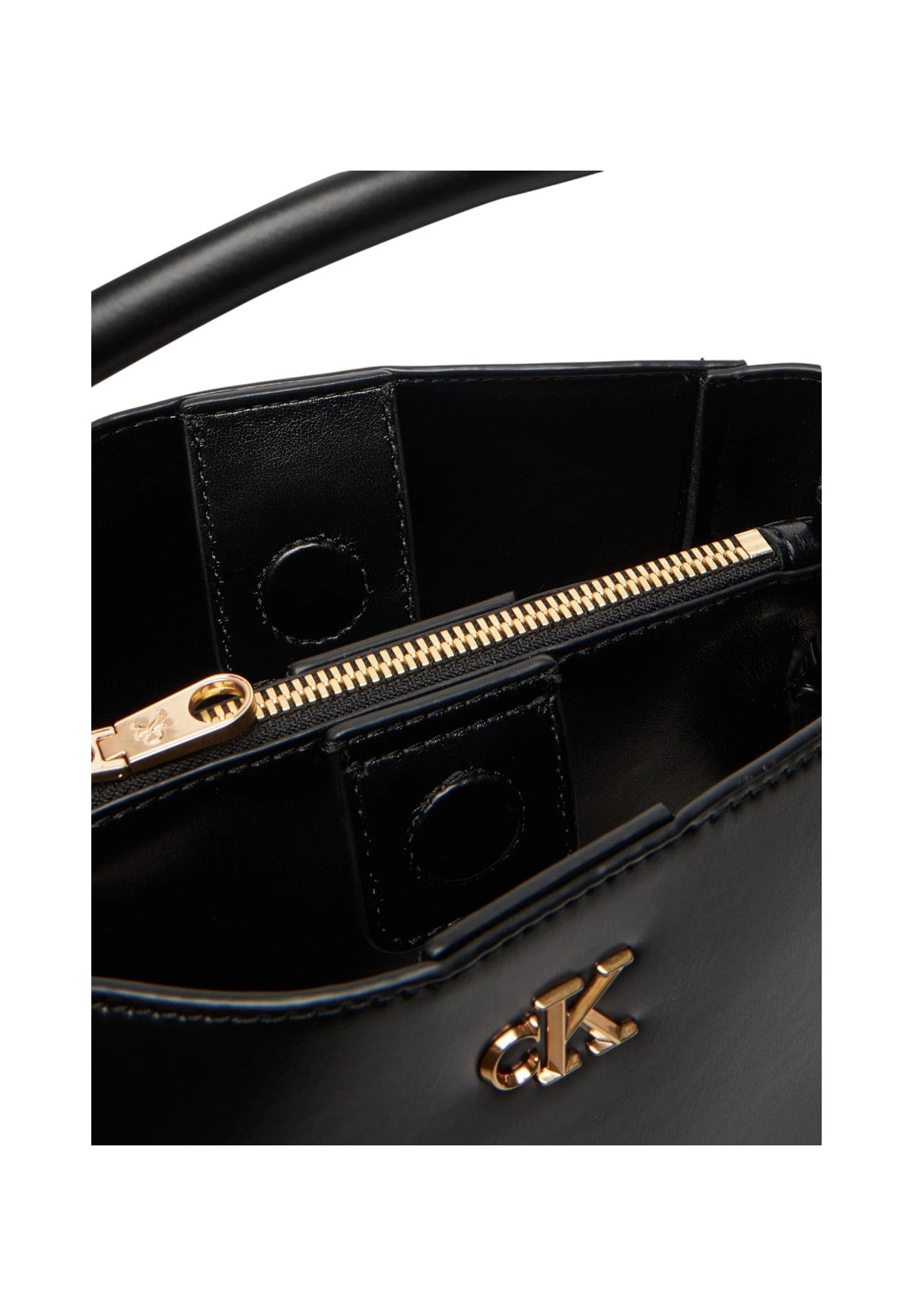 Borsa a Tracolla Ck Bucket LV04F3174G Black, Ck Light Gold