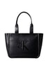 Calvin Klein Borsa Tote Bold Ck Medium LV04F3218G Black