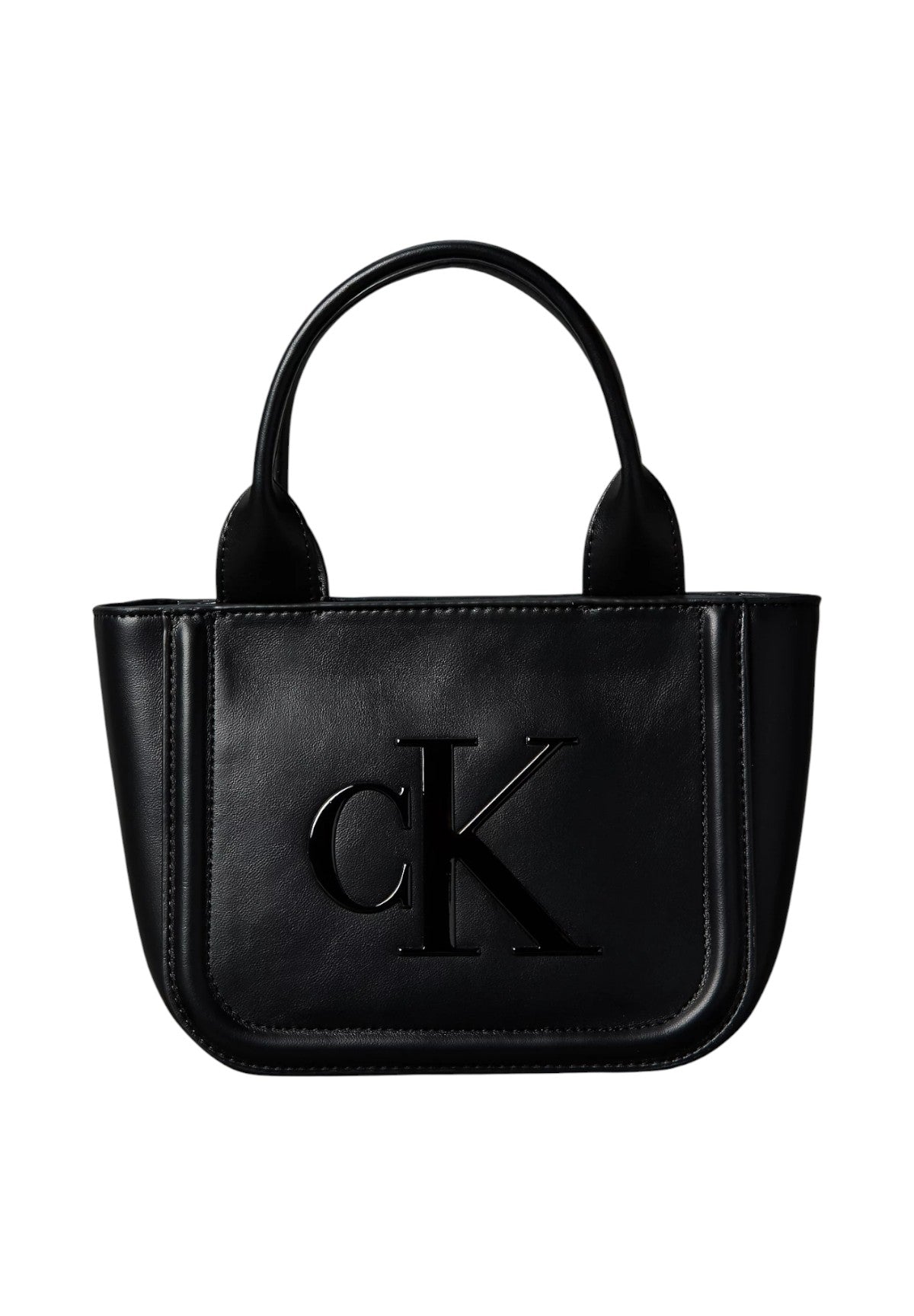 Borsa Tote Raised Ck Small LV04F3219G Black