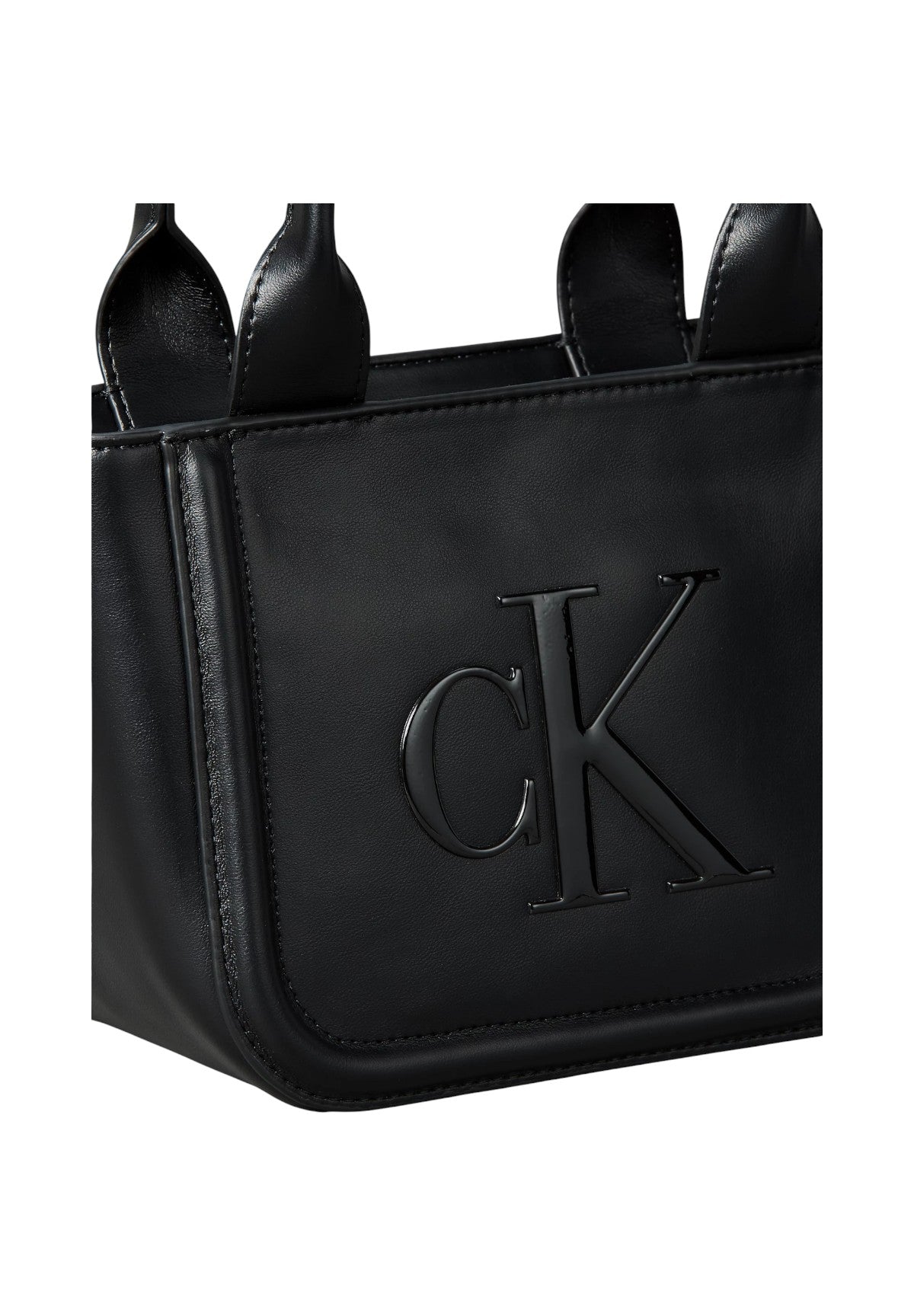 Borsa Tote Raised Ck Small LV04F3219G Black