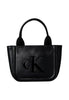 Calvin Klein Borsa Tote Raised Ck Small LV04F3219G Black