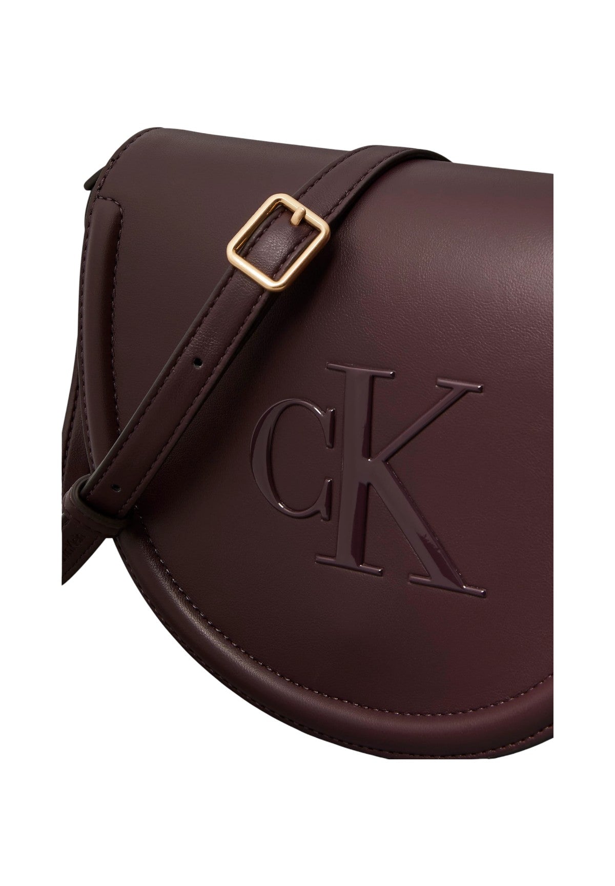 Borsa a Tracolla Bold Ck Saddle LV04F3221G Fudge