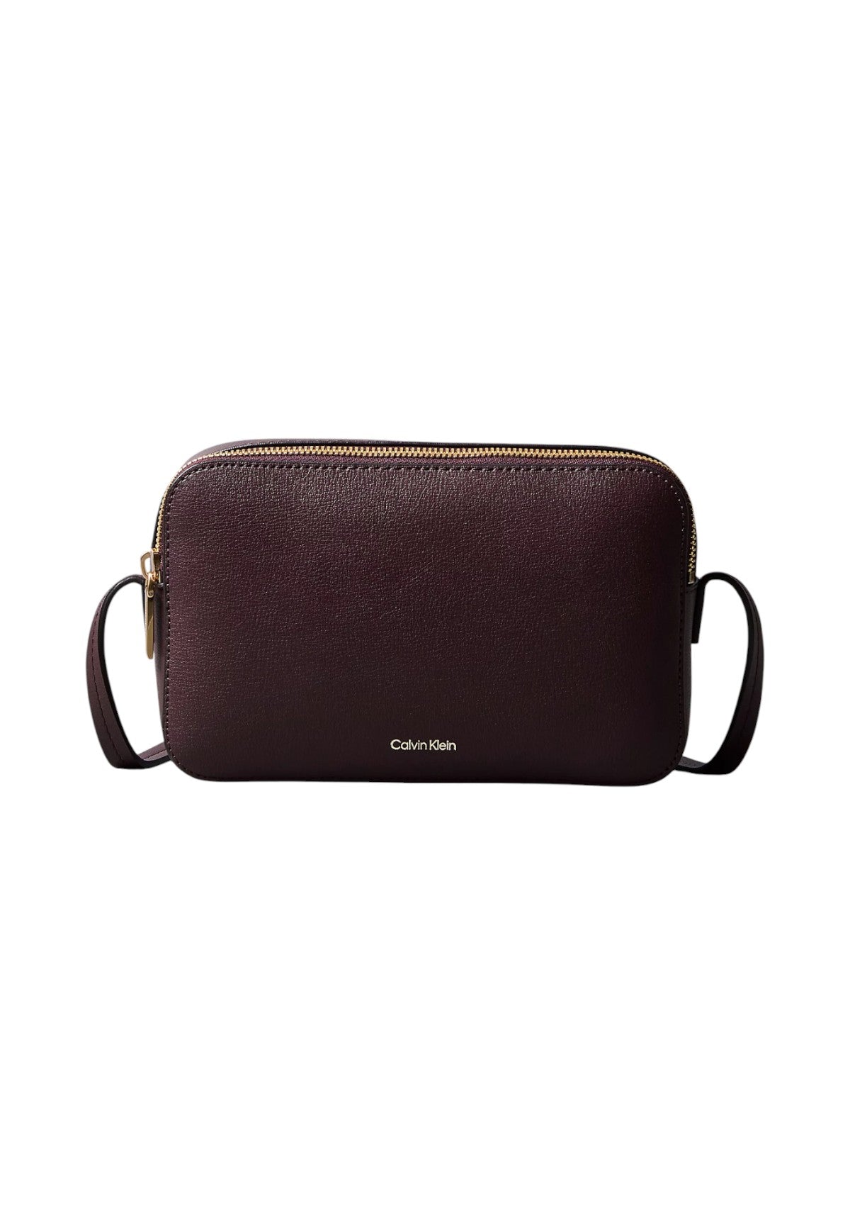 Borsa a Tracolla Foil Logo Elongated LV04F3276G Fudge, Espresso