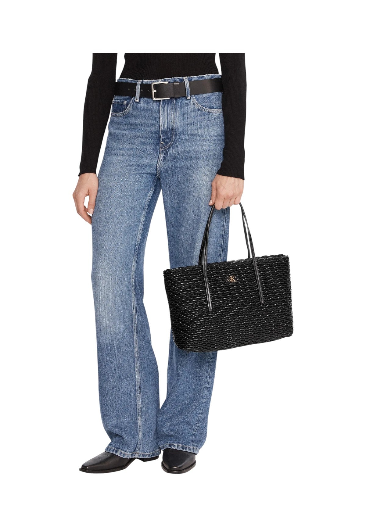 Borsa Tote Pleated LV04F3292G Black