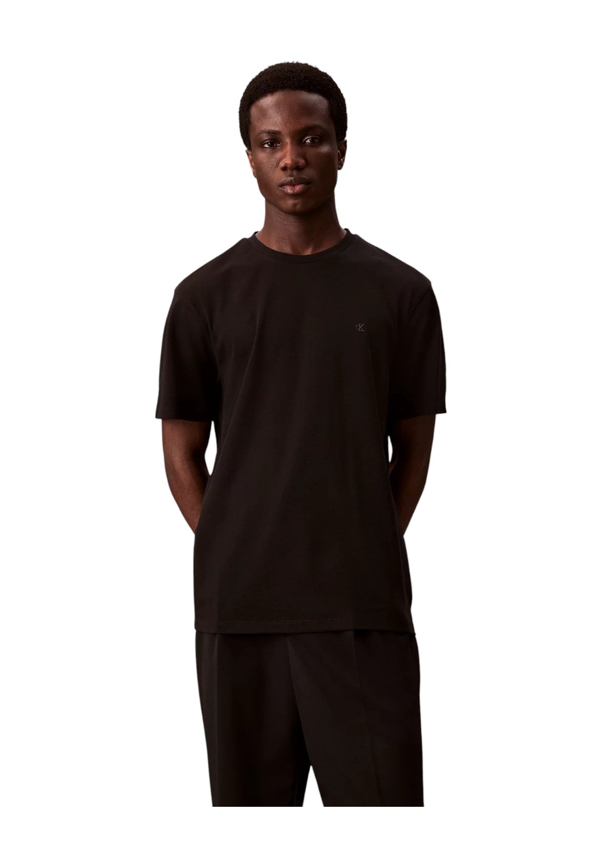 T-shirt a Maniche Corte Supima LV04LB275G Black