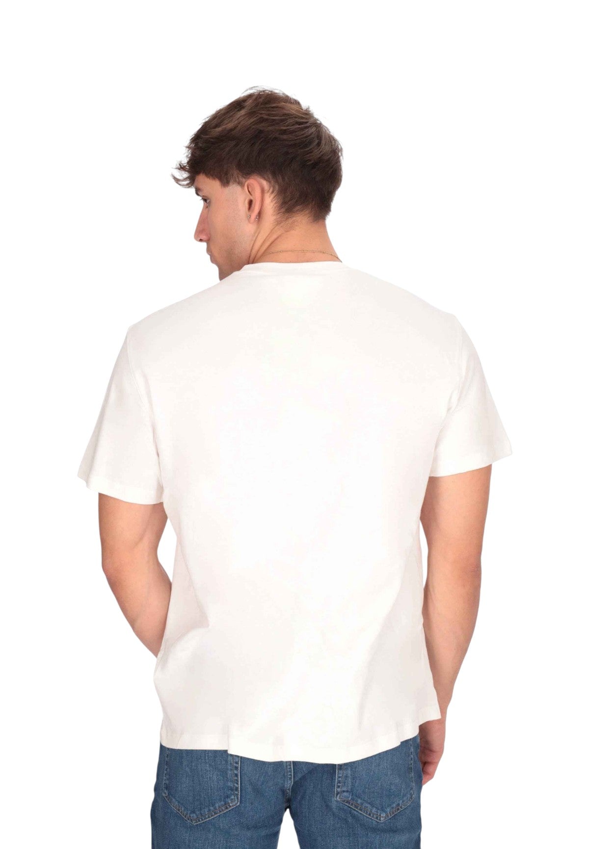 T-shirt a Maniche Corte Supima LV04LB275G Bright White