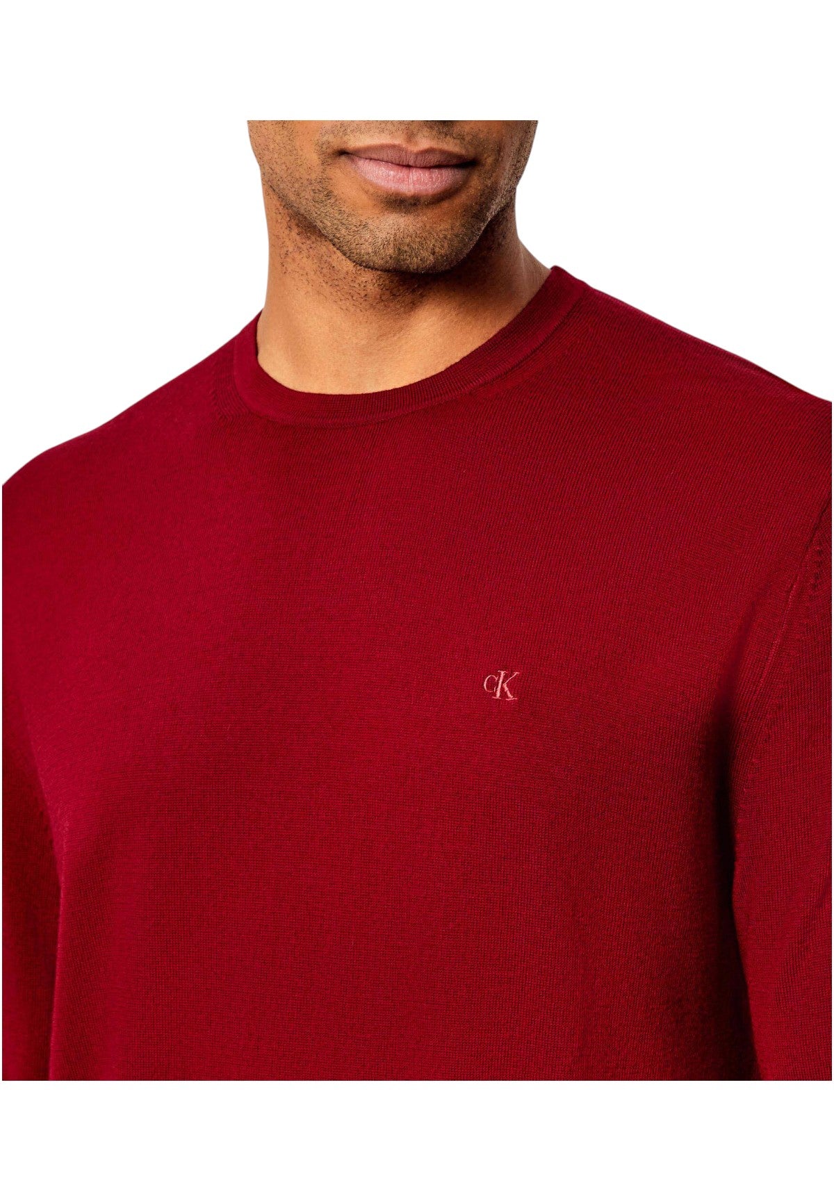 Maglione Girocollo 100% Merino LV04LB305G Beet Red