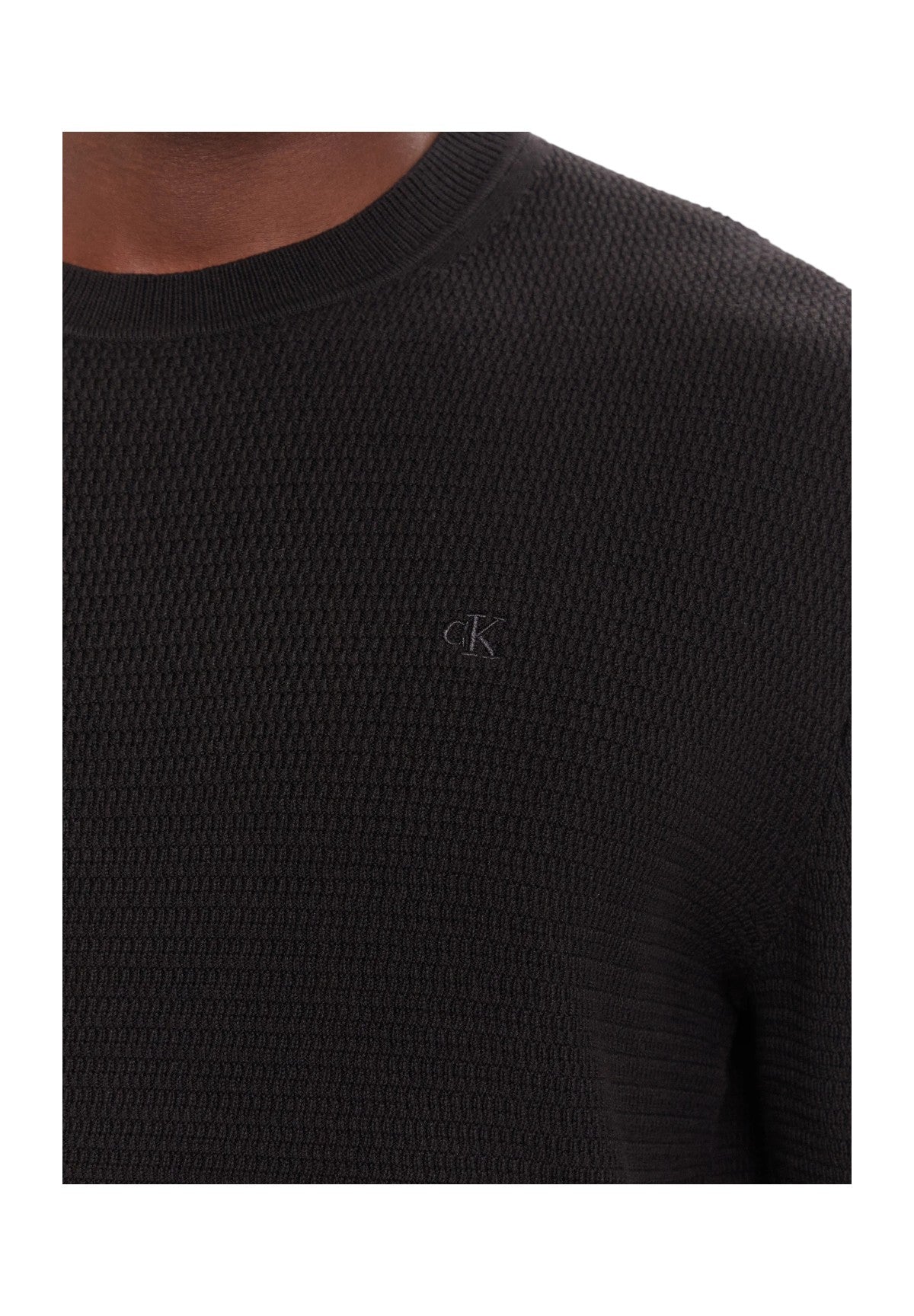 Maglione Girocollo Texture LV04LB327G Black