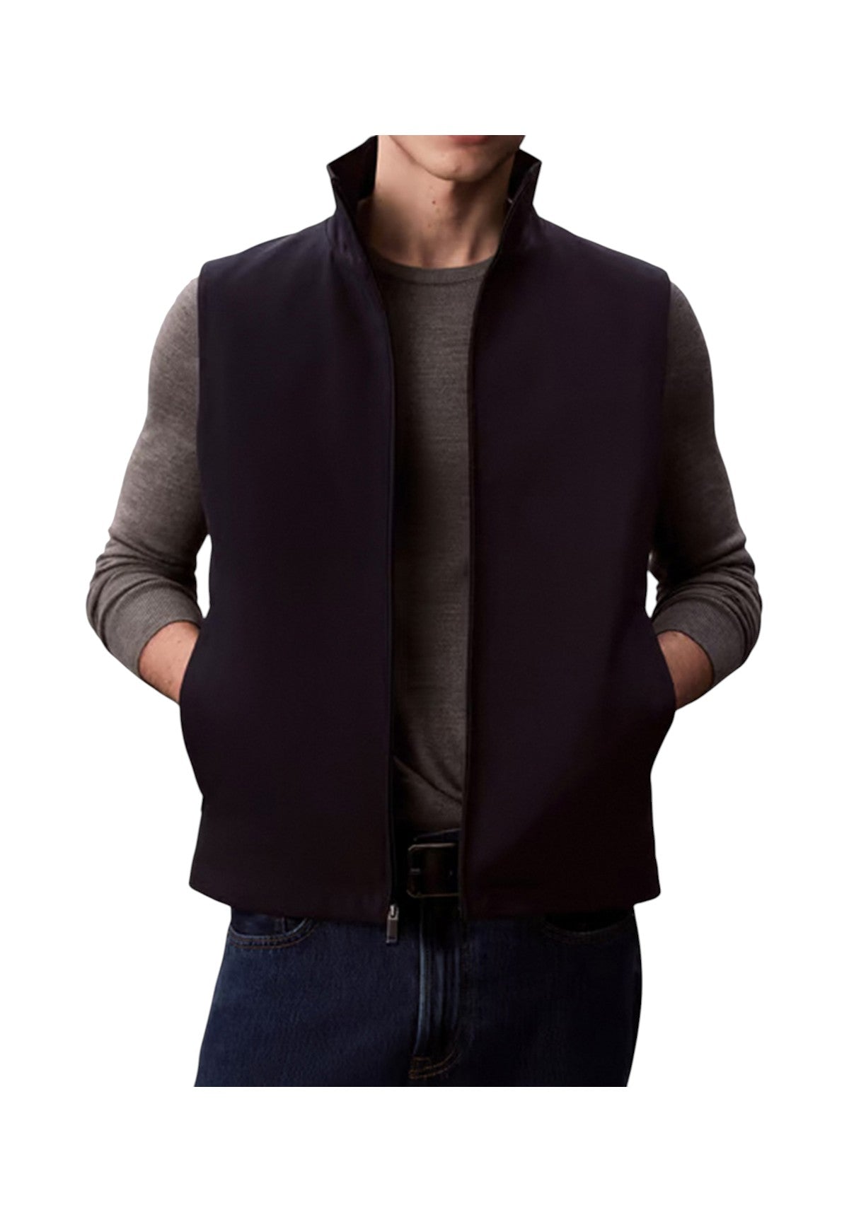 Smanicato Gilet Refined Tech LV04LC424G Night Sky