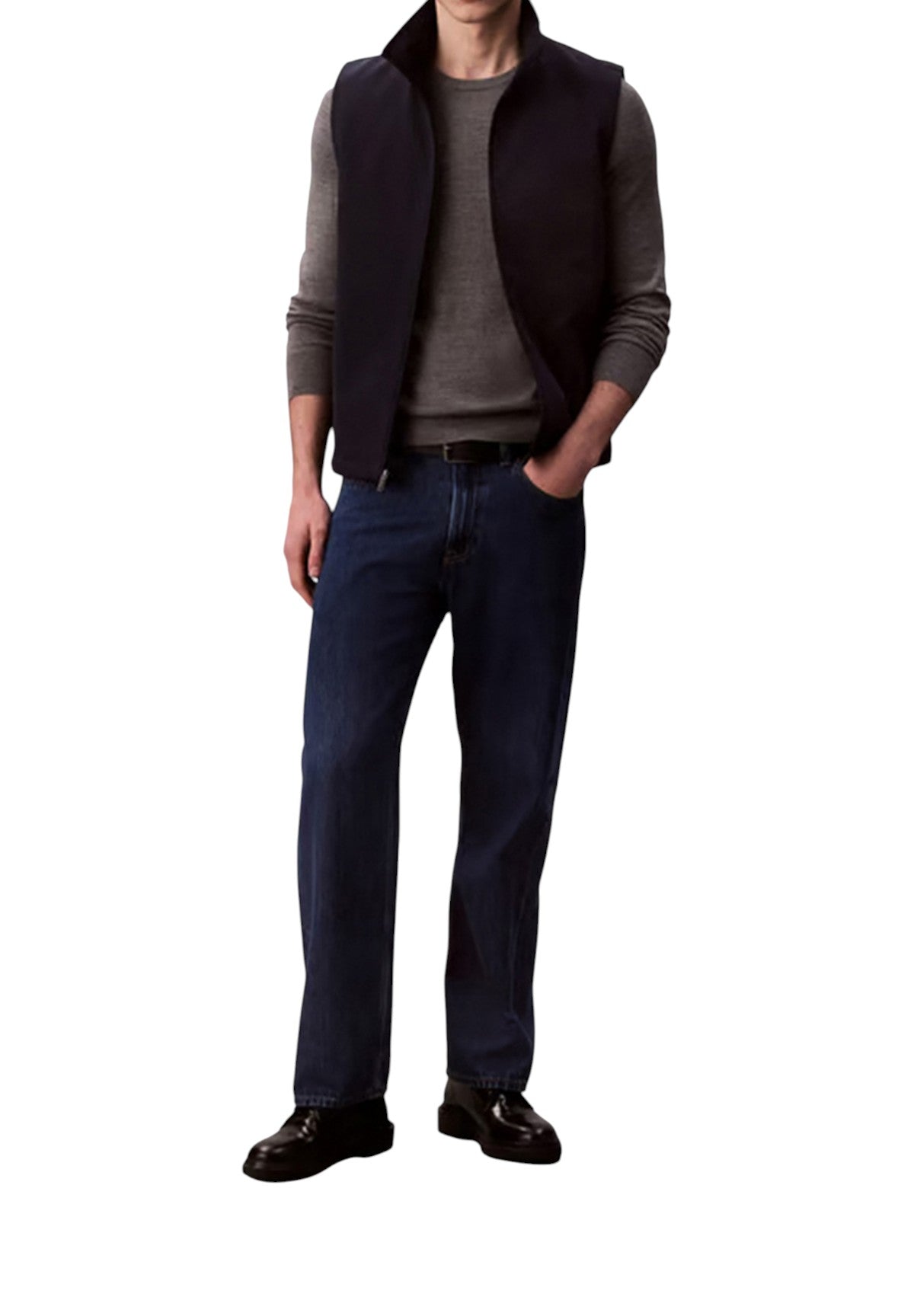 Smanicato Gilet Refined Tech LV04LC424G Night Sky