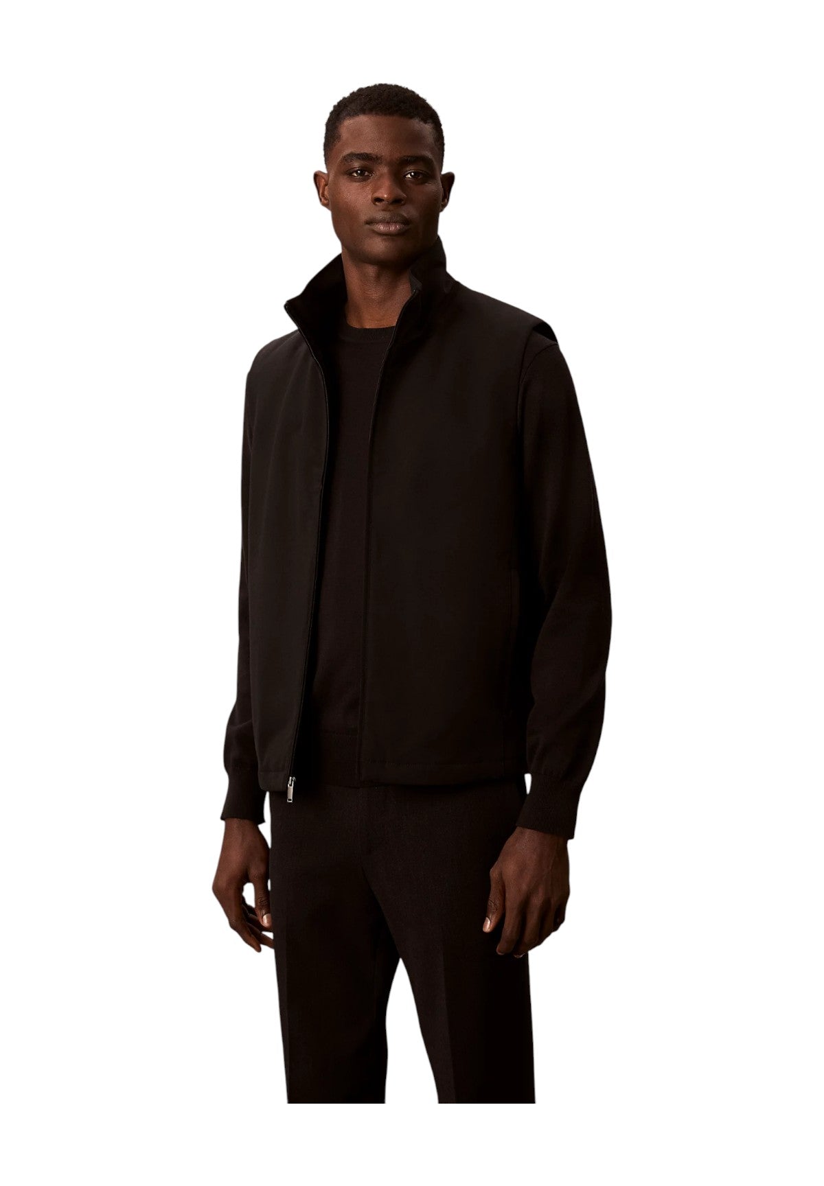 Smanicato Gilet Refined Tech LV04LC424G Black