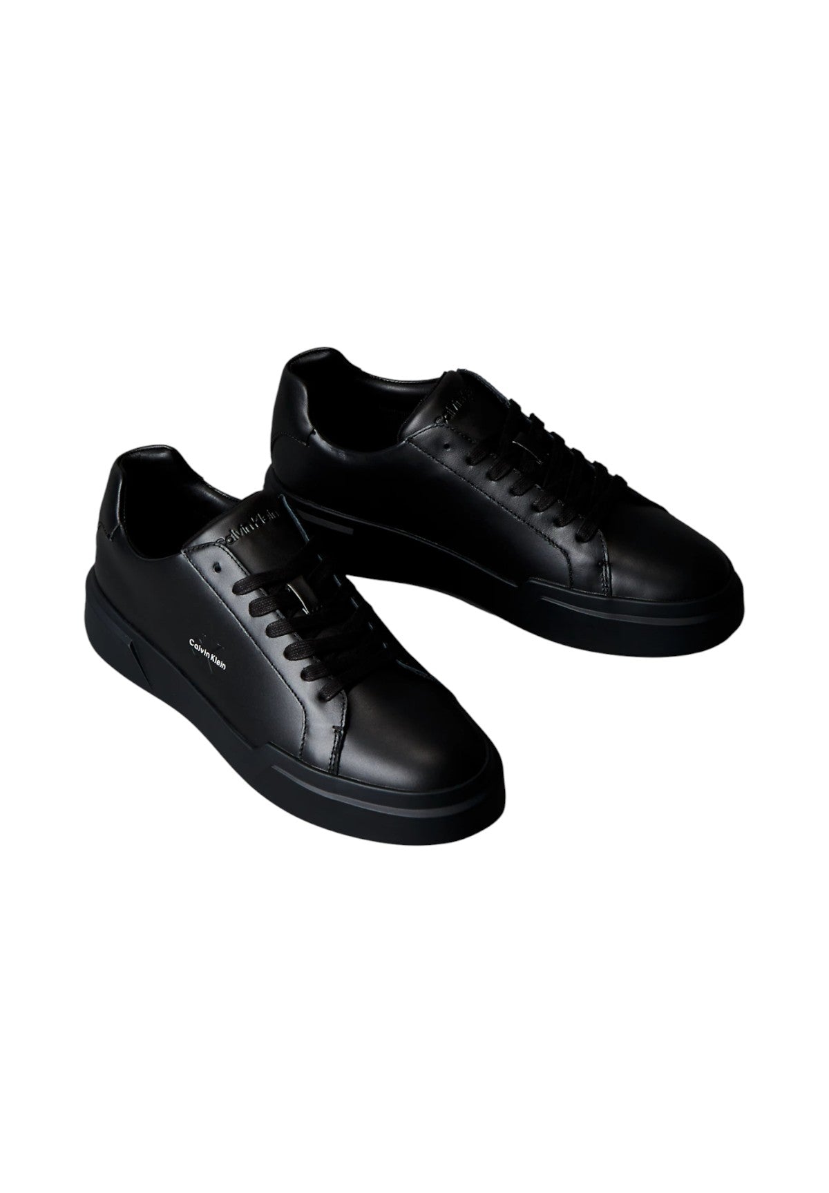 Sneakers Chunky Cupsole Laceu YM0YM01344 Triple Black