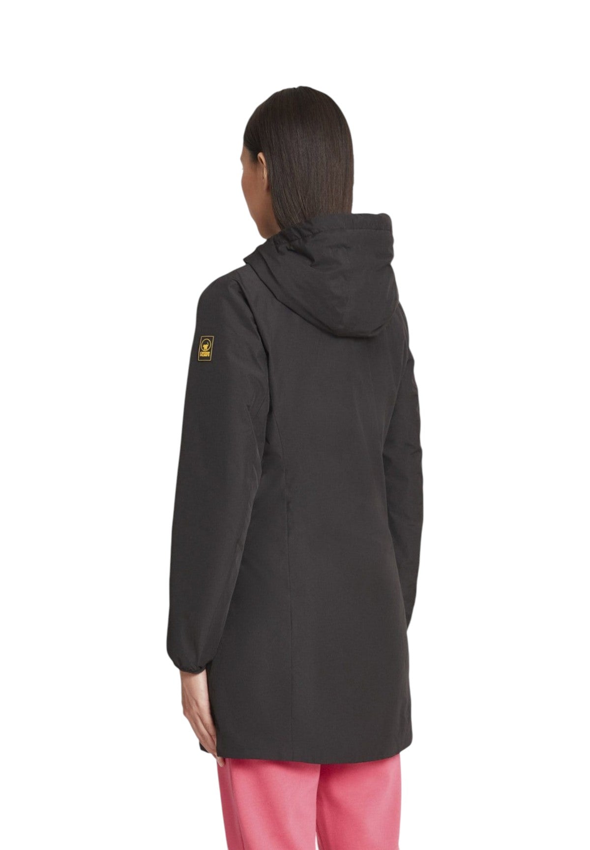 Piumino Pesante MATILDA Jet Black, Liger Yellow