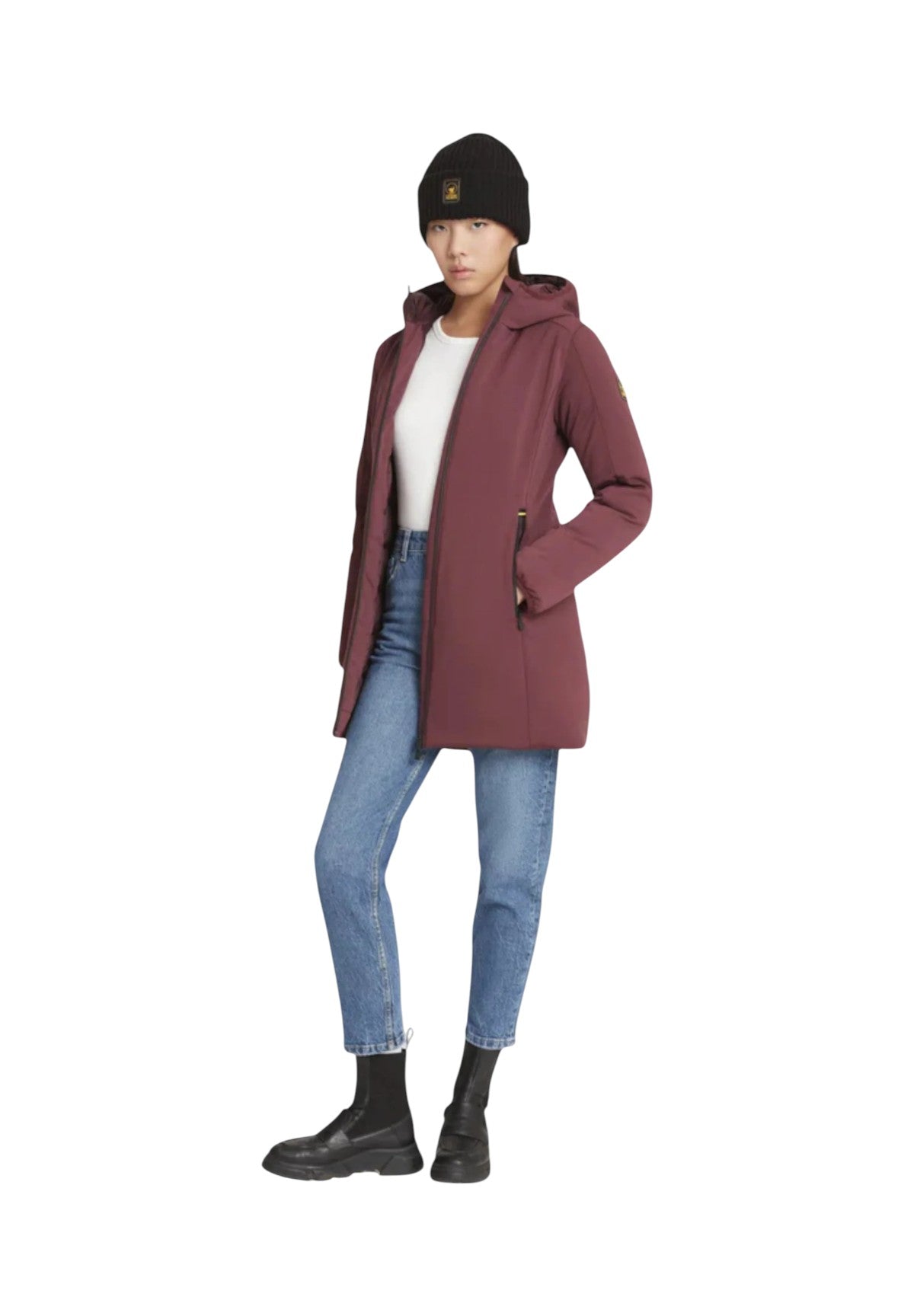 Piumino Pesante Softshell YSABEL 3.0 Red Mahogany