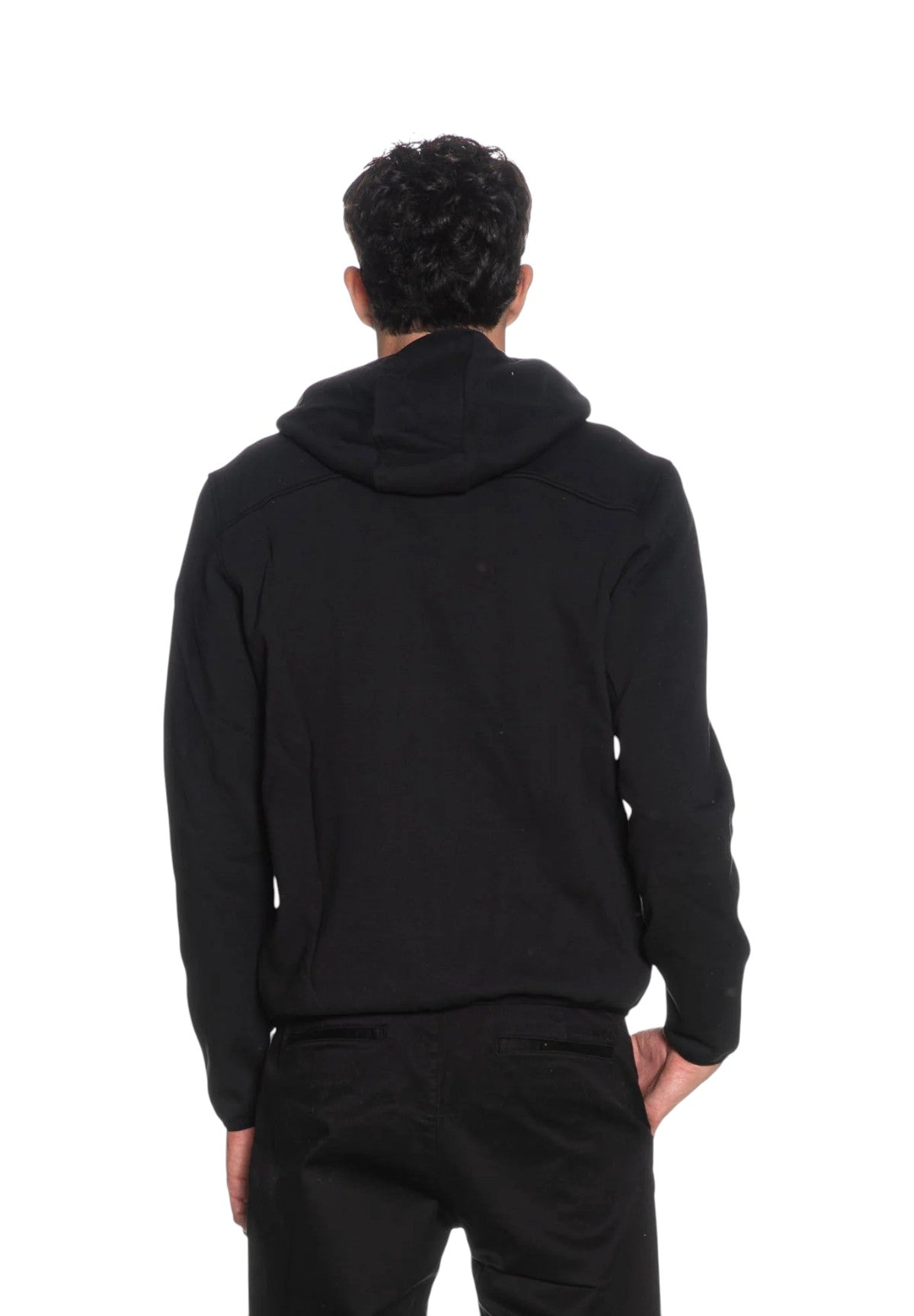 Felpa Full-Zip con Cappuccio YURI 3.0 Jet Black