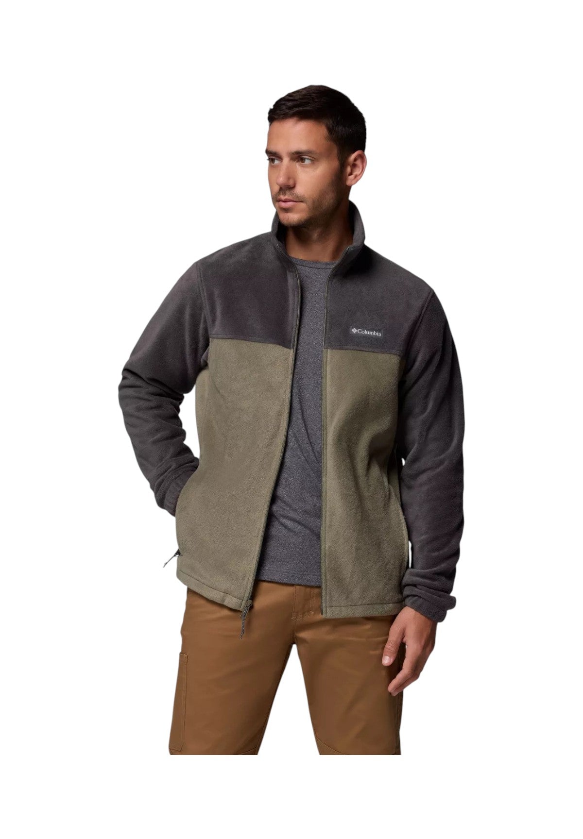 Felpa Full-Zip Steens Mountain™ 1476671 Shark, Stone Gr