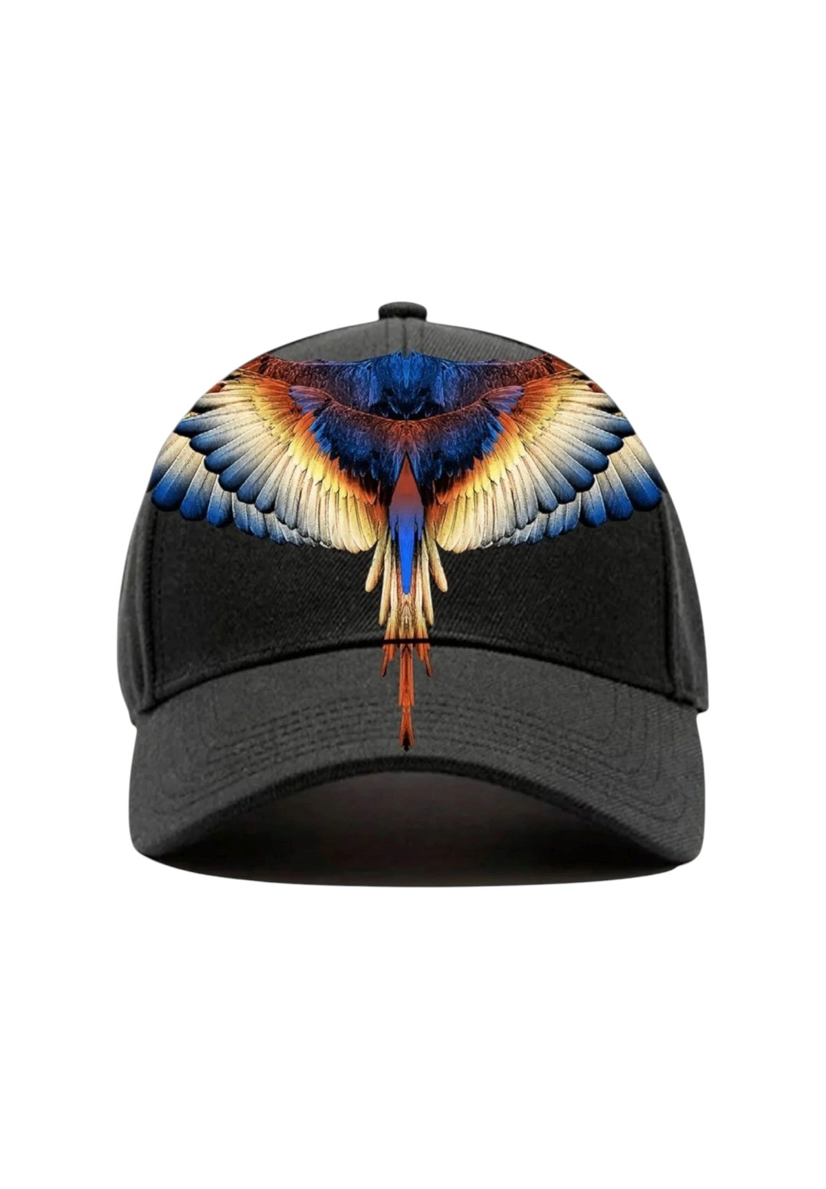 Cappello da Baseball F250185 Nero, Yellow Wings