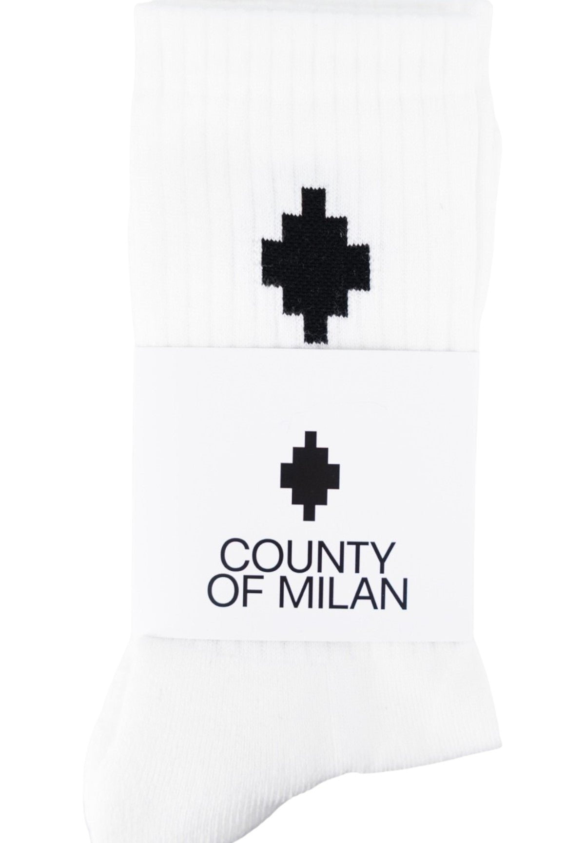 Calzini F250207 Bianco, Nero
