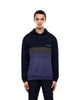 EA7 Emporio Armani Felpa Pullover con Cappuccio 7M000937 Armani Blue