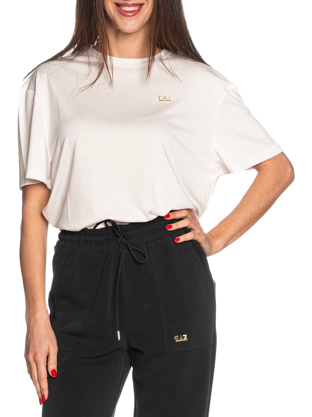 T-shirt a Maniche Corte 7W000189 White