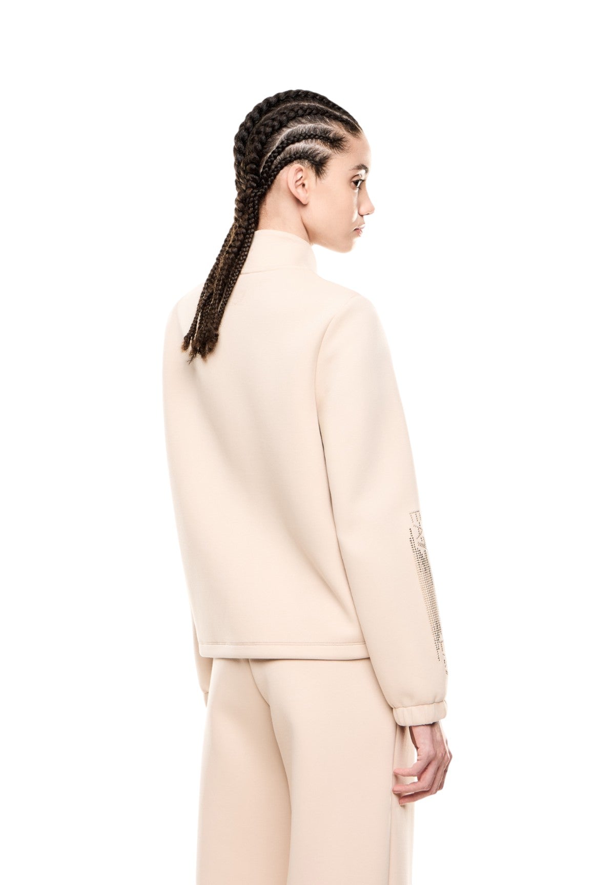 Felpa Full-Zip 7W000523 Cement