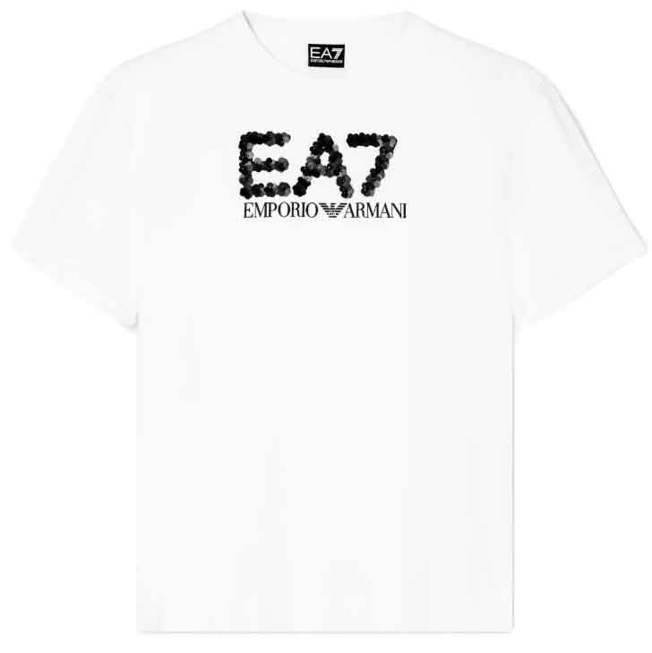 T-shirt a Maniche Corte 7W000540 White Alyssum