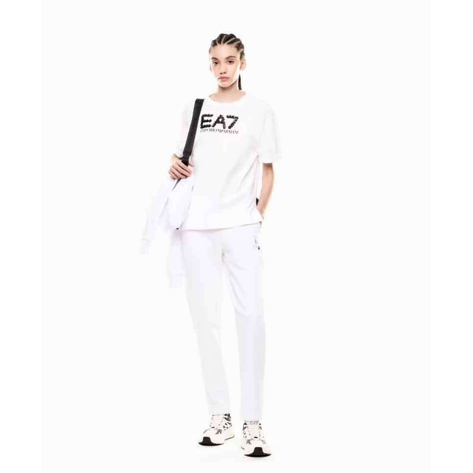 T-shirt a Maniche Corte 7W000540 White Alyssum