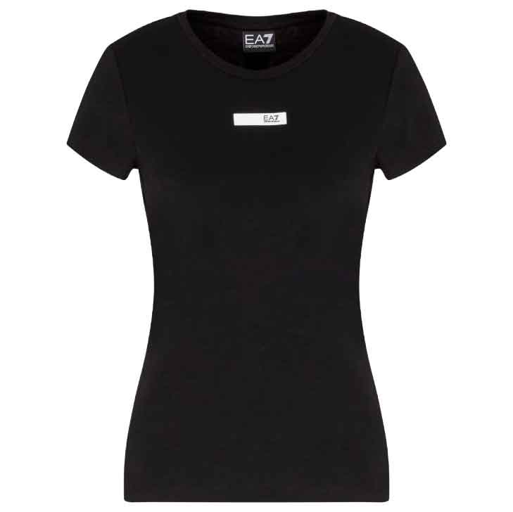 T-shirt a Maniche Corte 7W000673 Black
