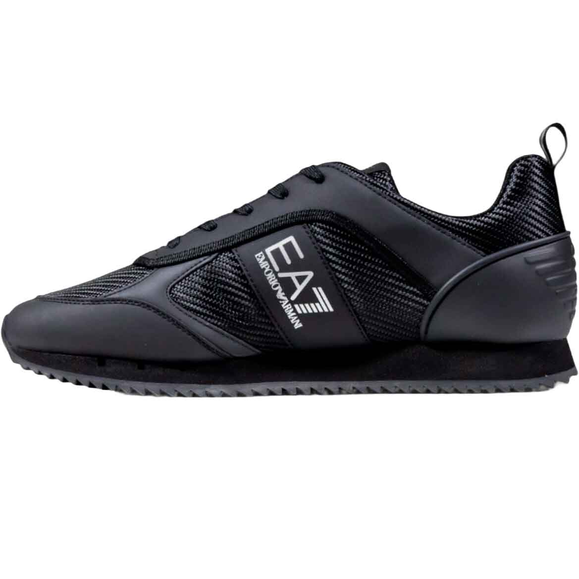 Sneakers 7X000337 Triple black, silver