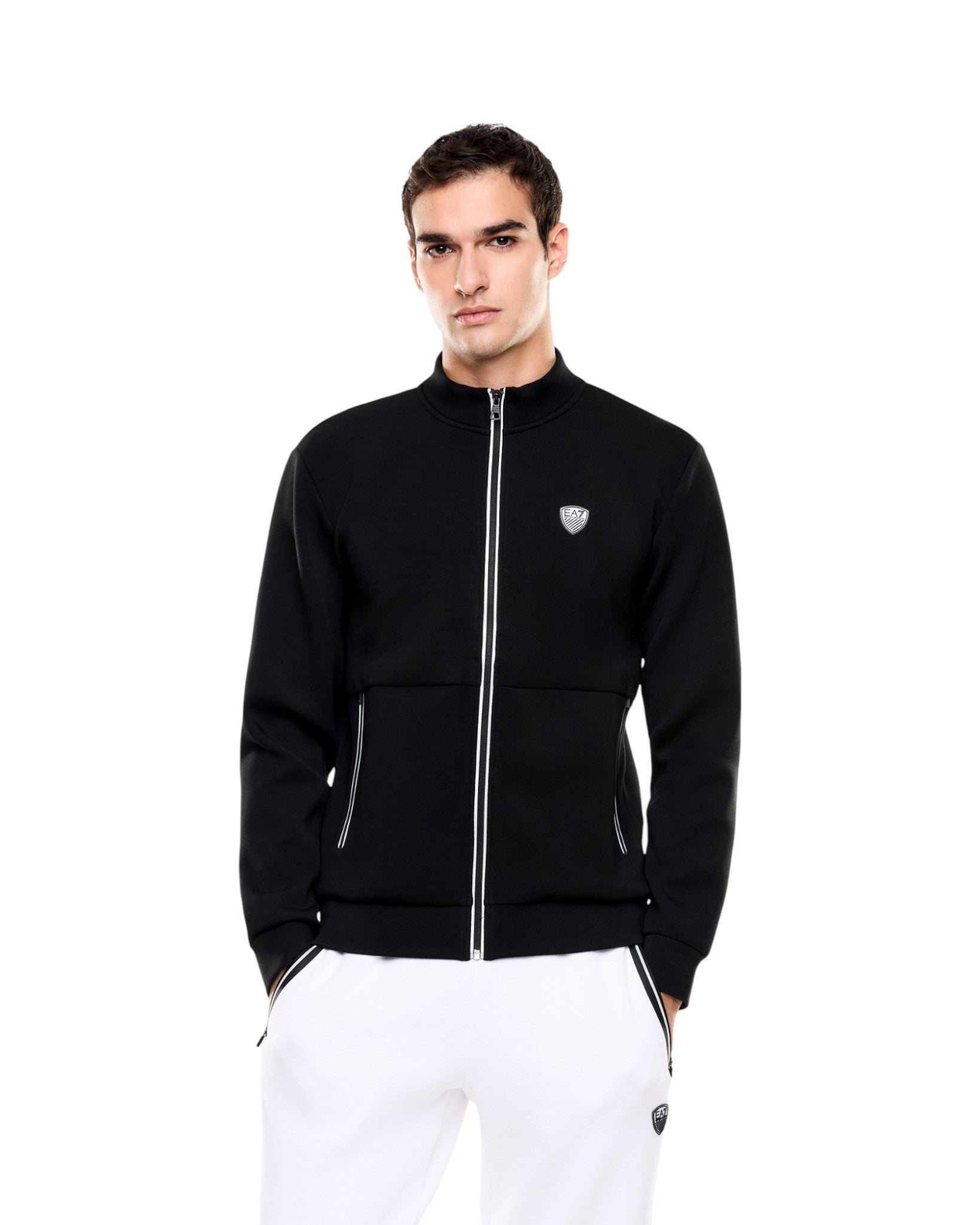 Felpa Full-Zip 8NPM19 Black