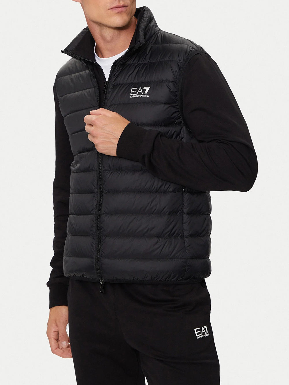 Smanicato Gilet 8NPQ06 Black