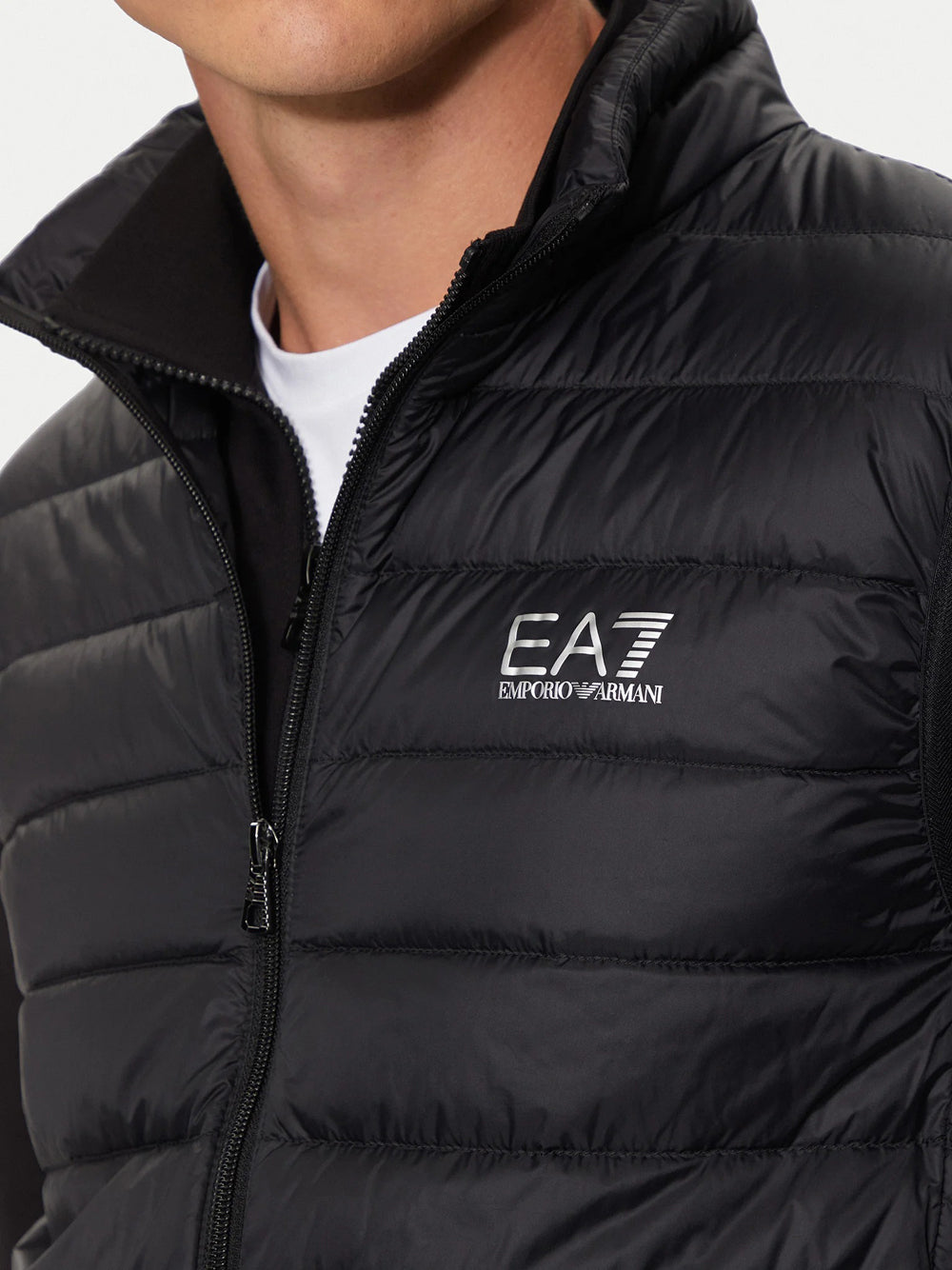 Smanicato Gilet 8NPQ06 Black