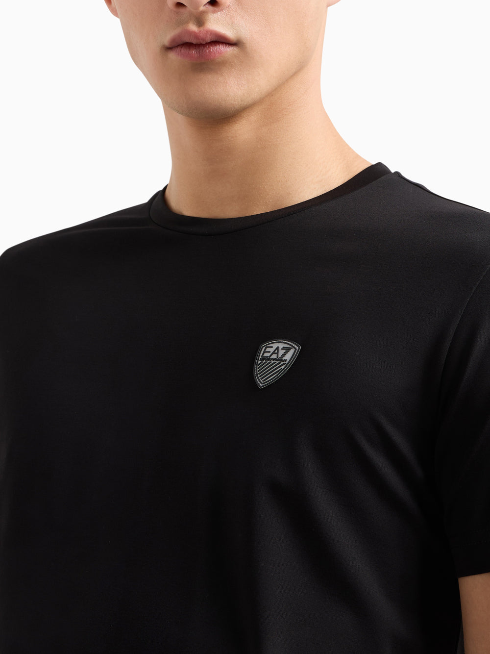 T-shirt con Stampa 8NPT16 Black