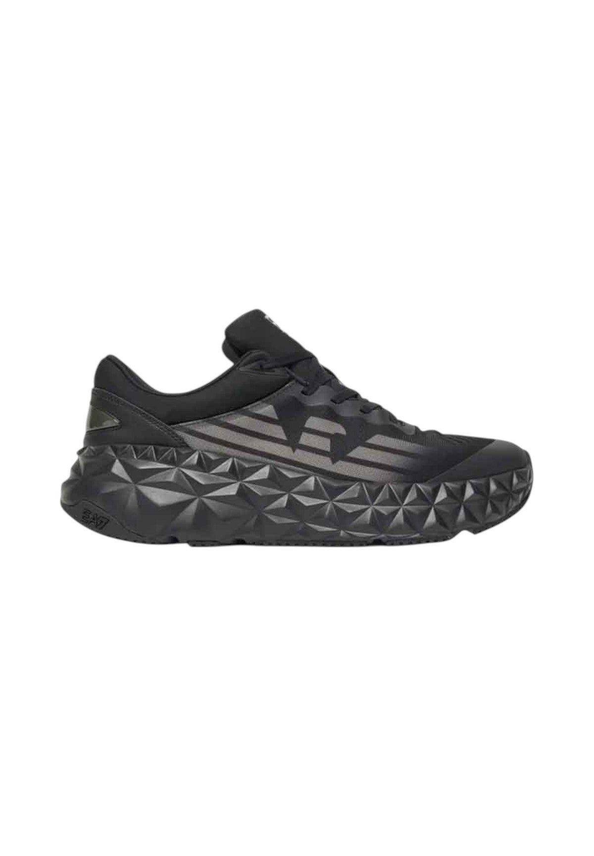 Sneakers X8X239 Triple Black, Gunmeta