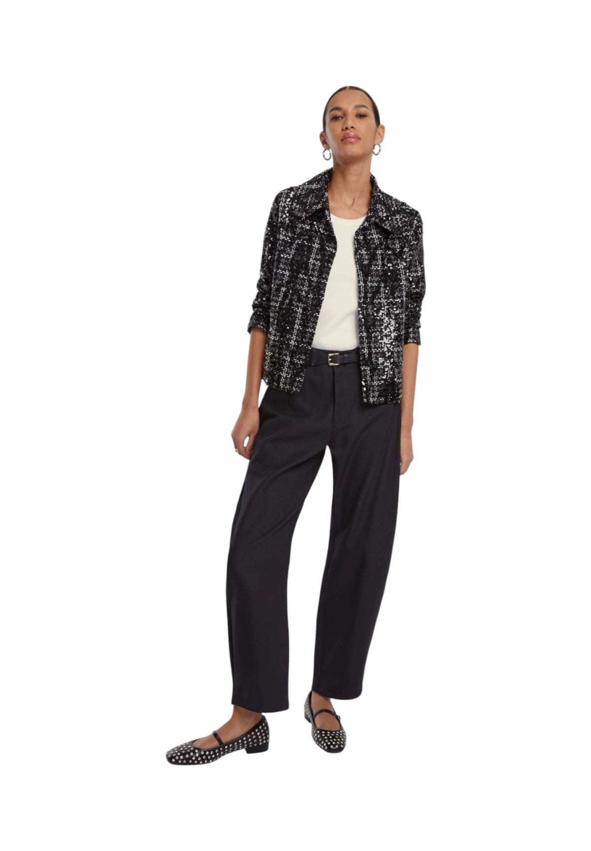 Pantaloni 2525136061200 ALA Nero