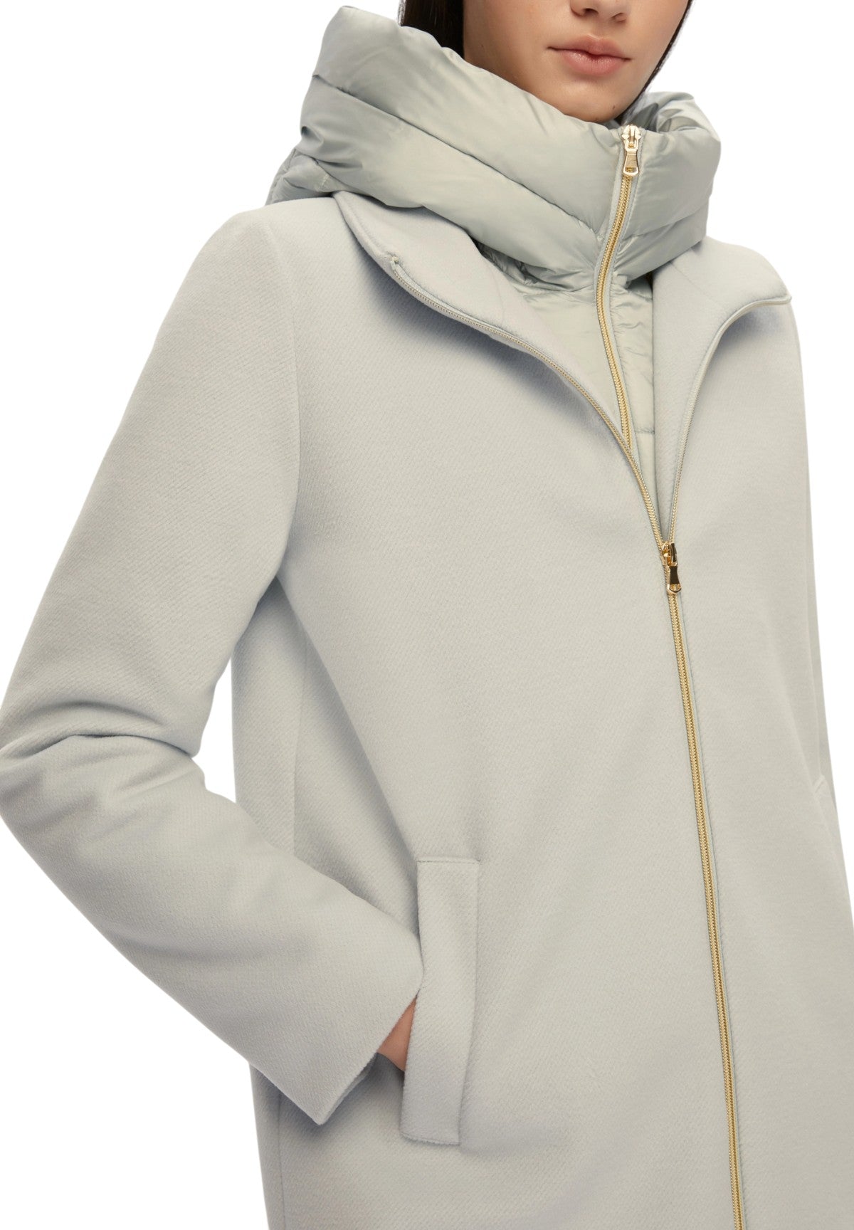 Piumino Pesante 2525496042200 BACIO Azzurro Polvere