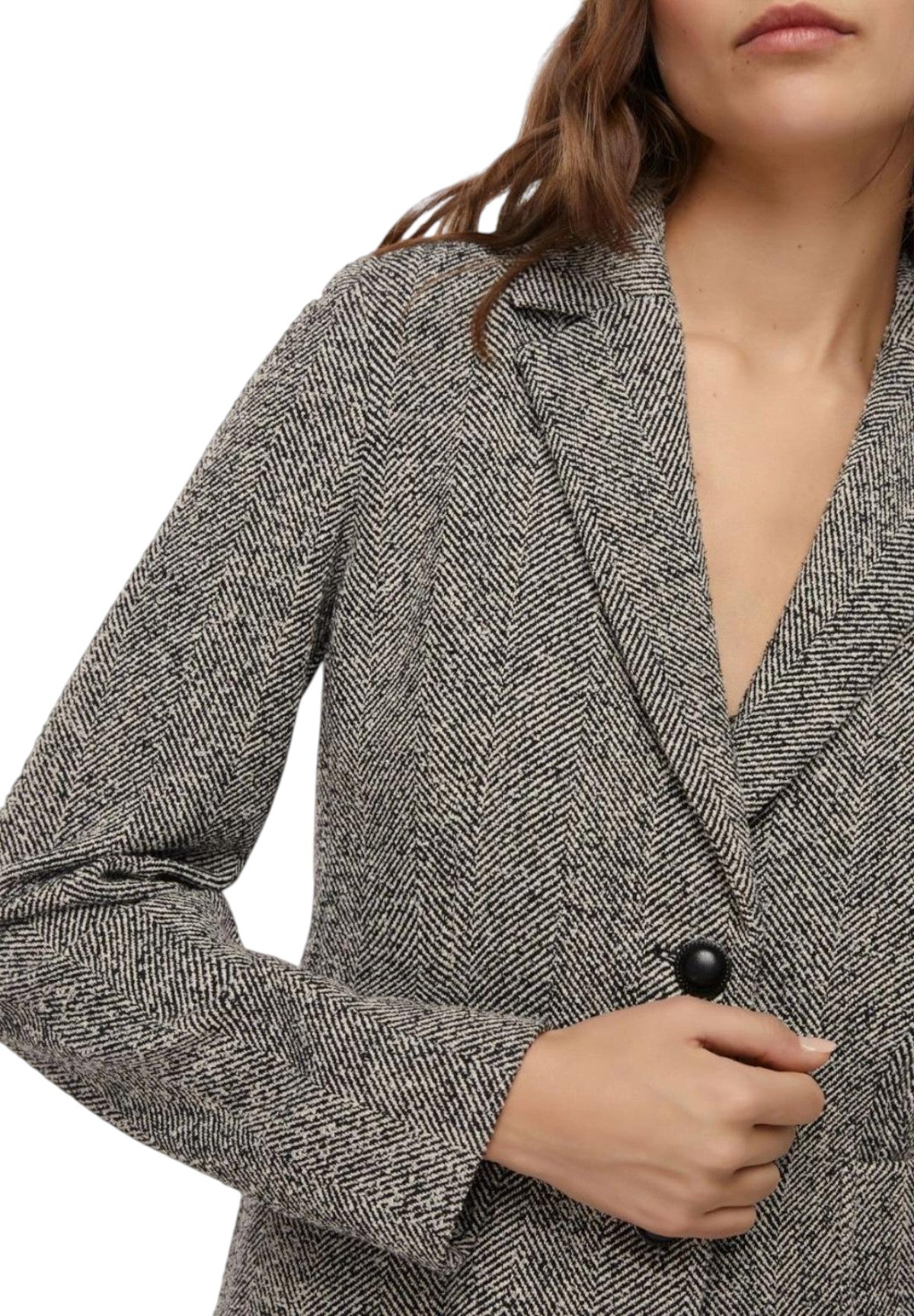 Giacca 2525046061200 DEAR Nero bianco