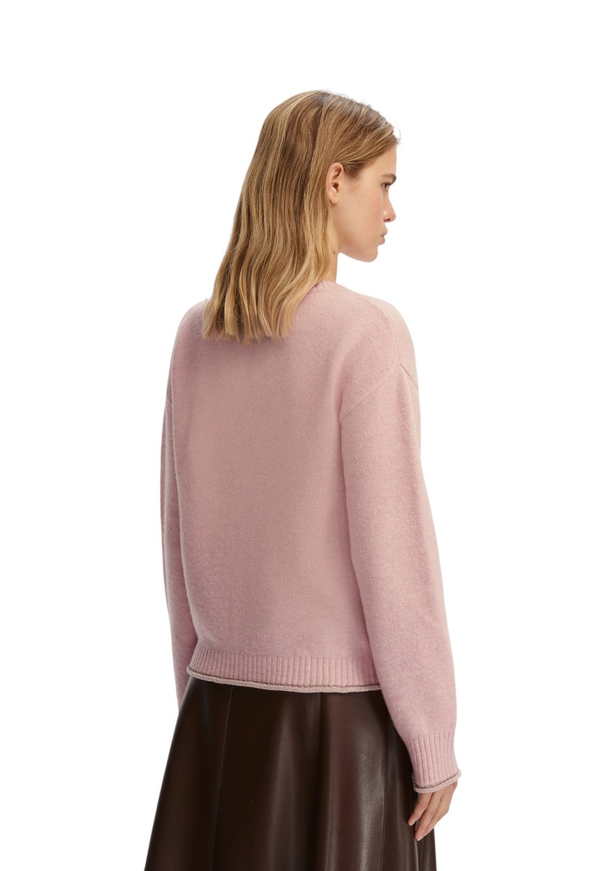 Maglione Girocollo 2525366302200 EDITOR Rosa