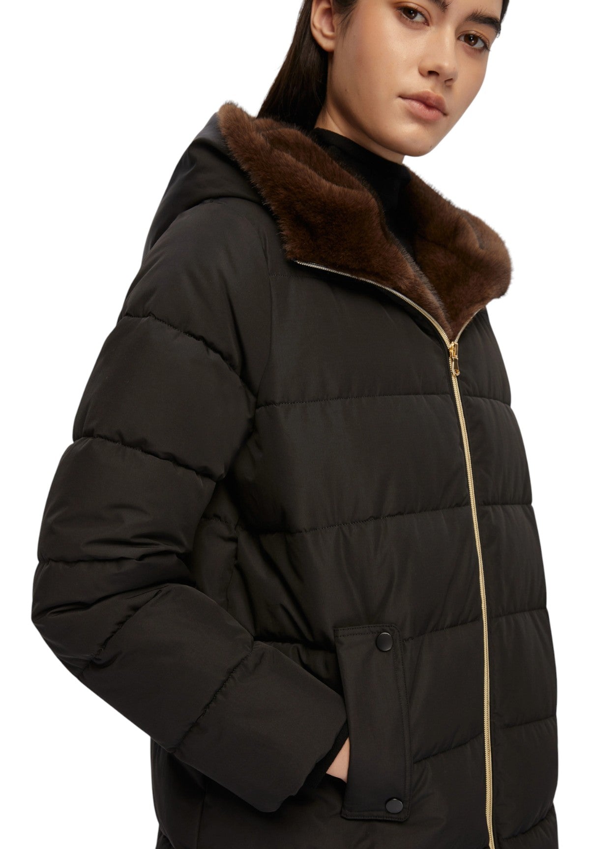 Piumino Pesante 2525486192200 GEBEL Nero