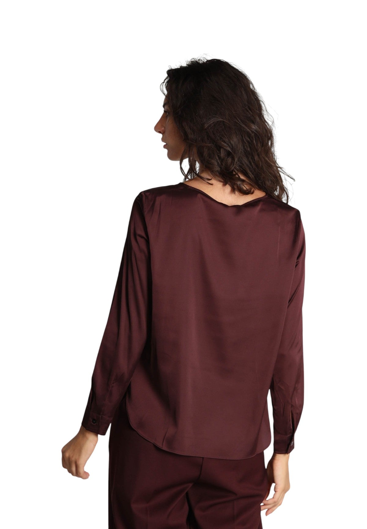 Blusa MADERA Bordeaux