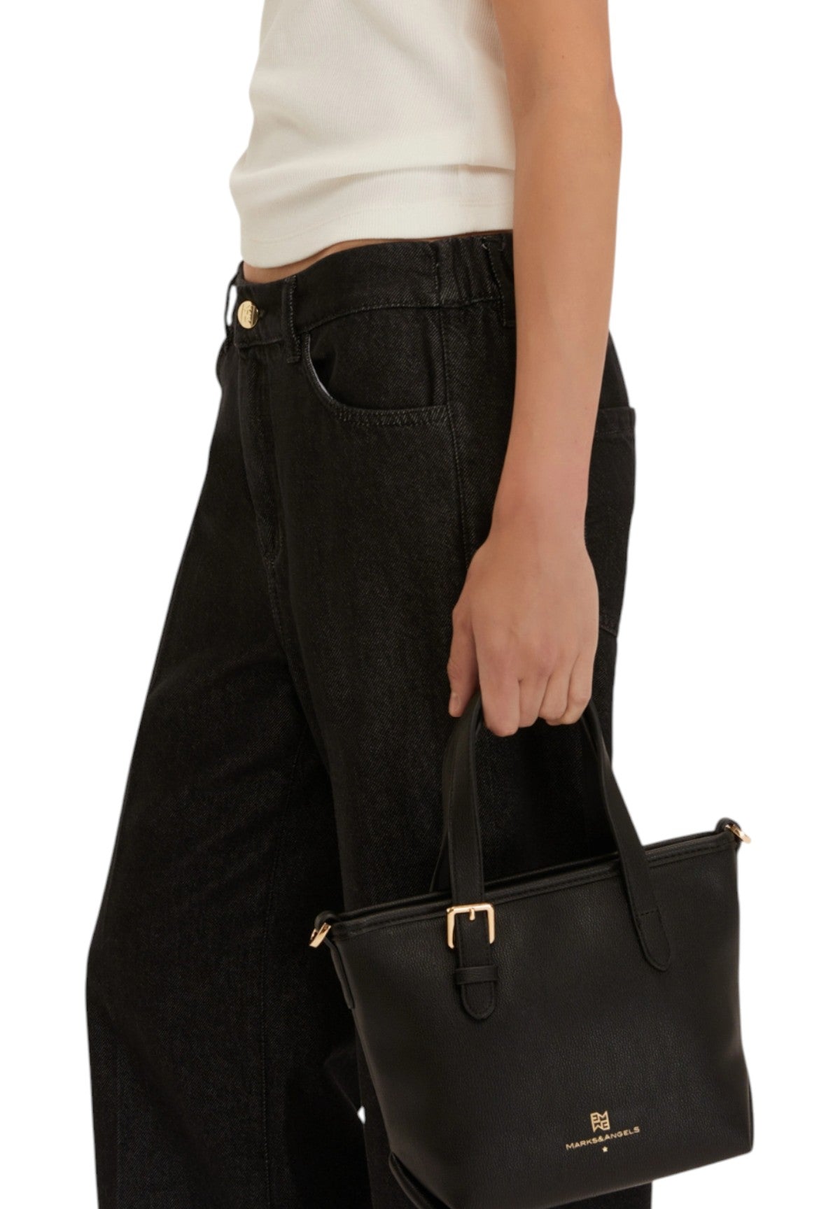 Borsa Shopper 2525516021200 MINIEMMA Nero