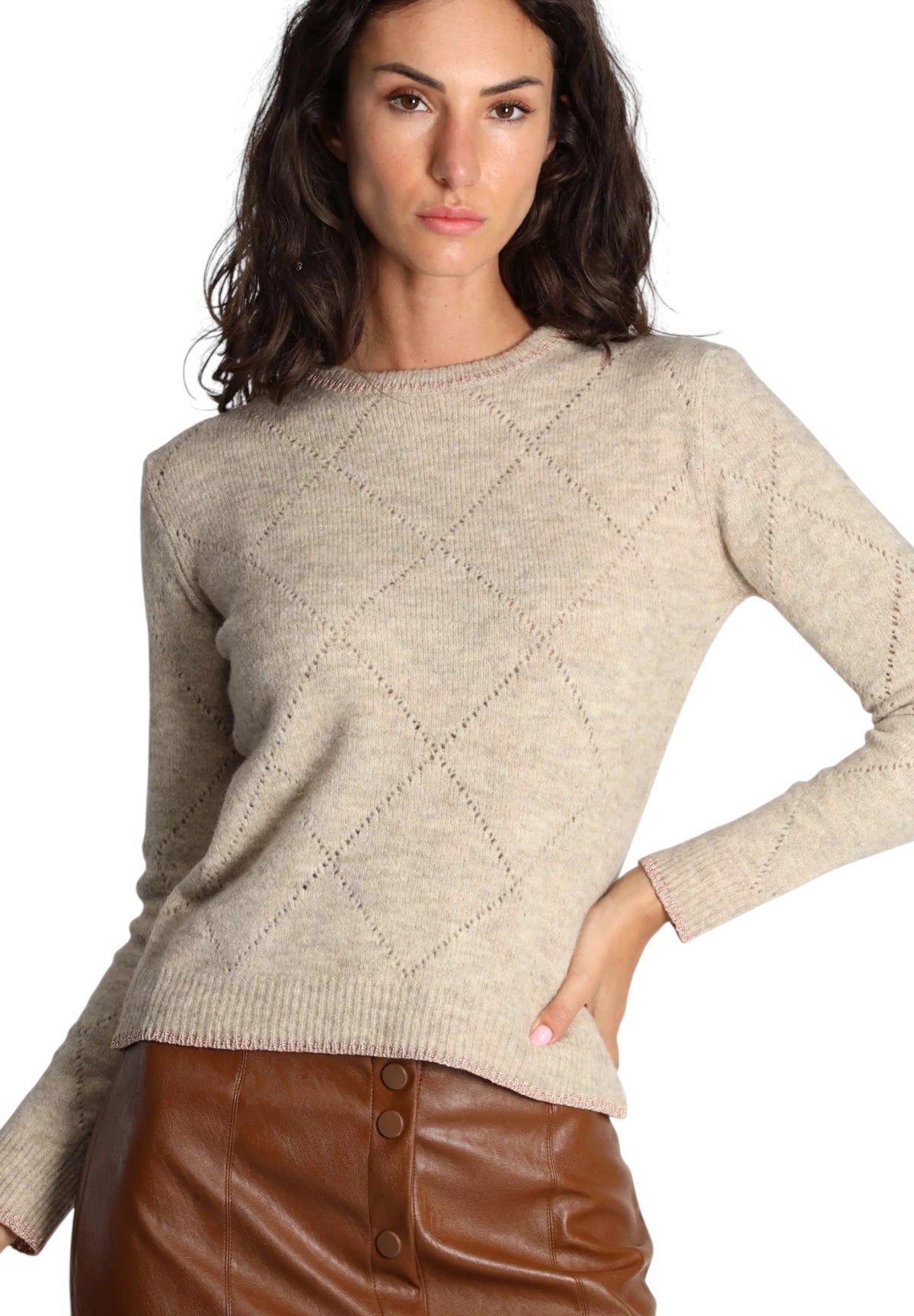 Maglia 2525366261200 NUVOLA Cammello