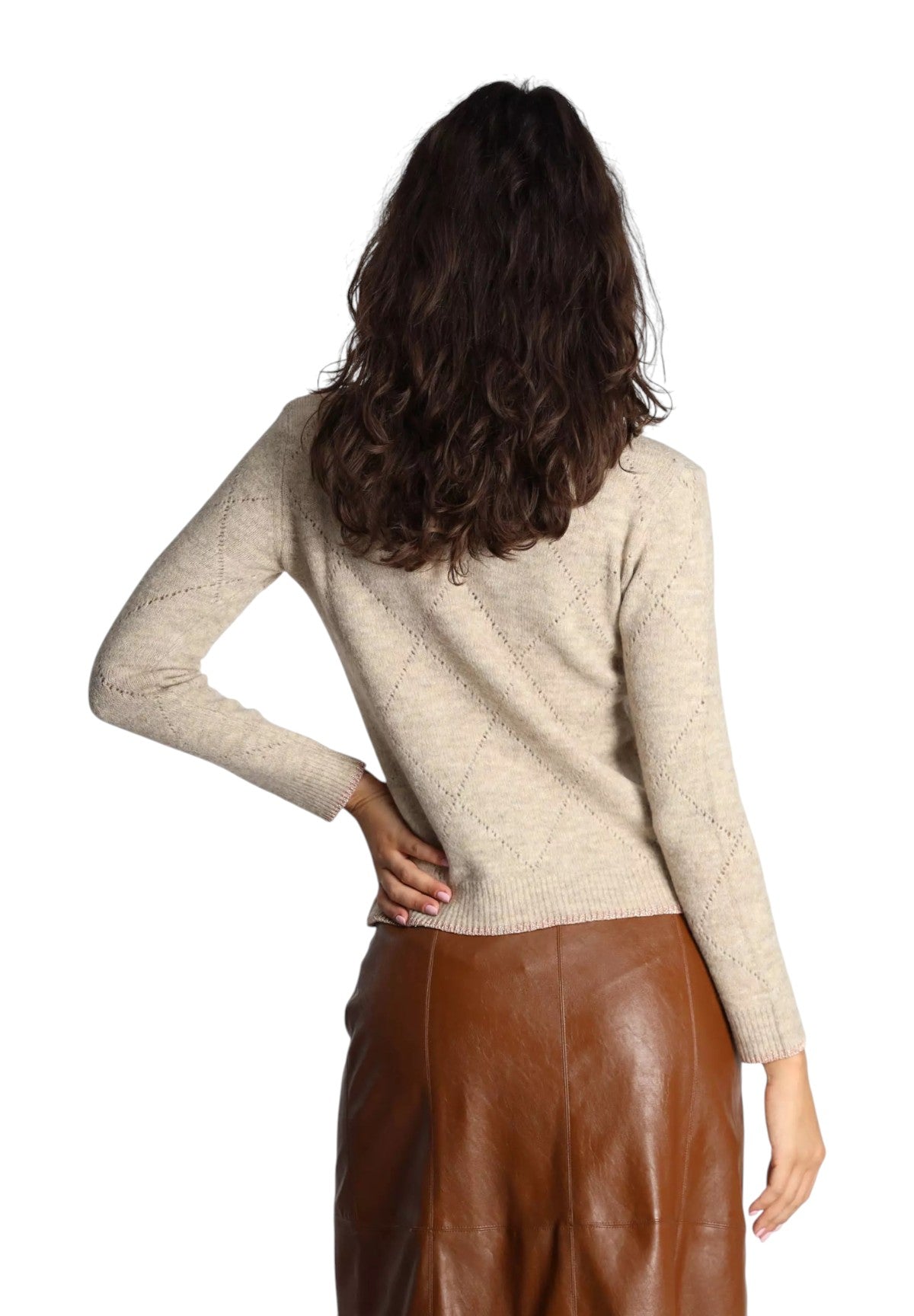 Maglia 2525366261200 NUVOLA Cammello