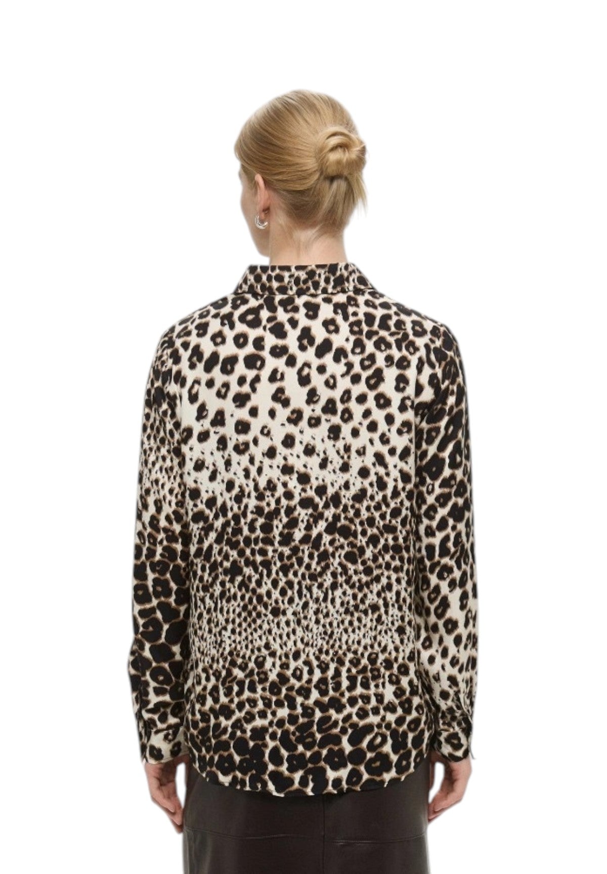 Camicia a Maniche Lunghe OLIVIA Cammello