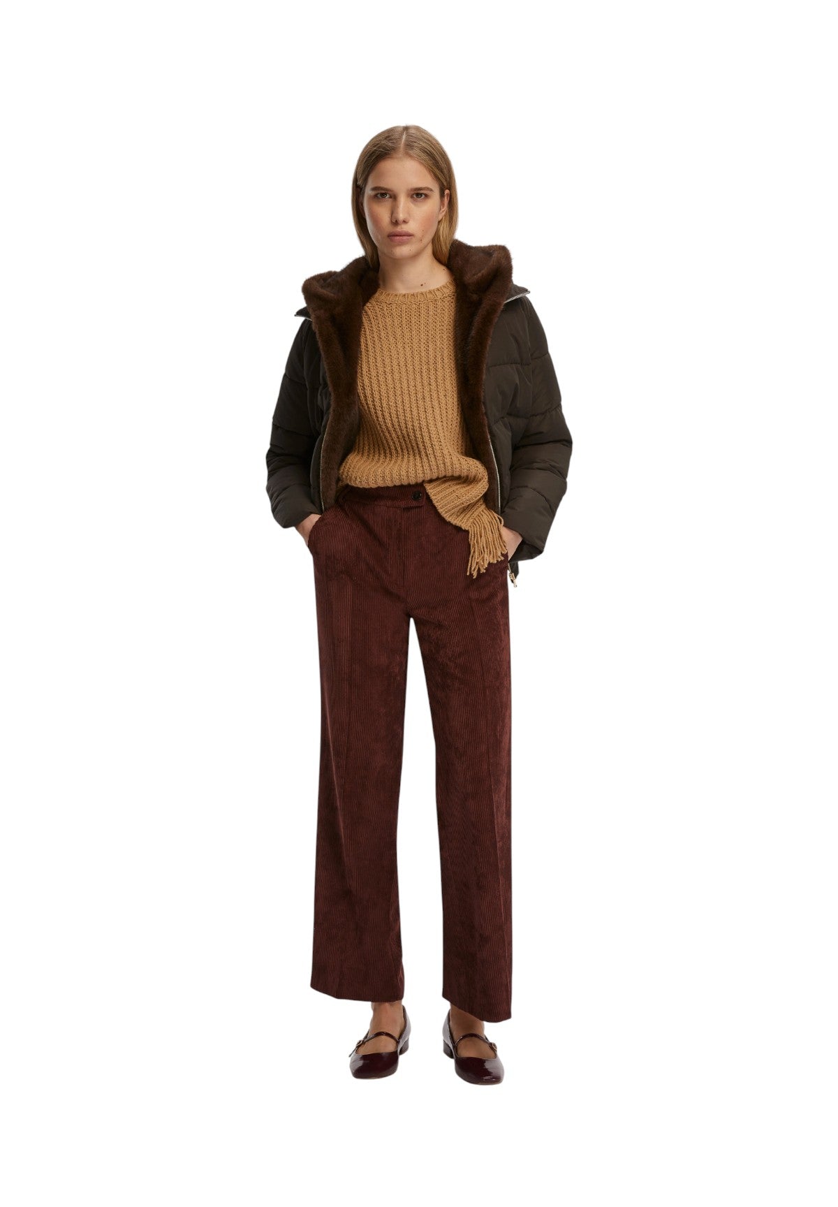 Piumino Pesante 2525486062200 RETORE Cioccolato