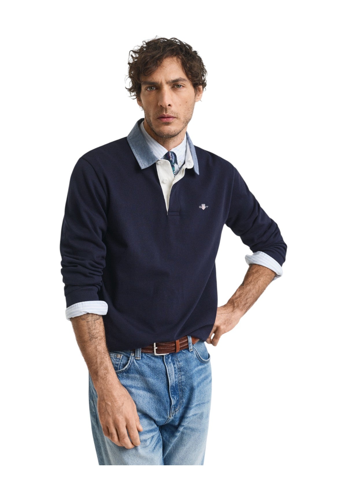 Polo Jersey 2004082 Evening Blue