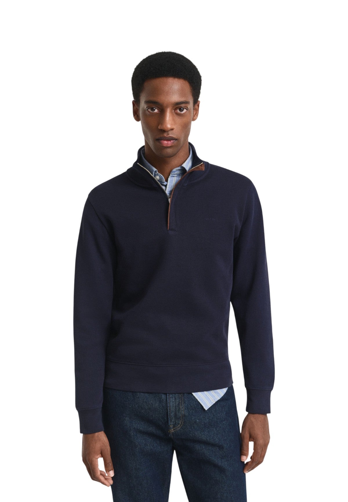 Maglione Collo Alto Sacker 2068028 Evening Blue