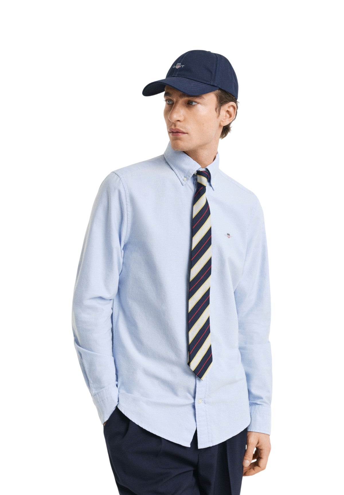 Camicia a Maniche Lunghe Oxford 3230115 Light blue