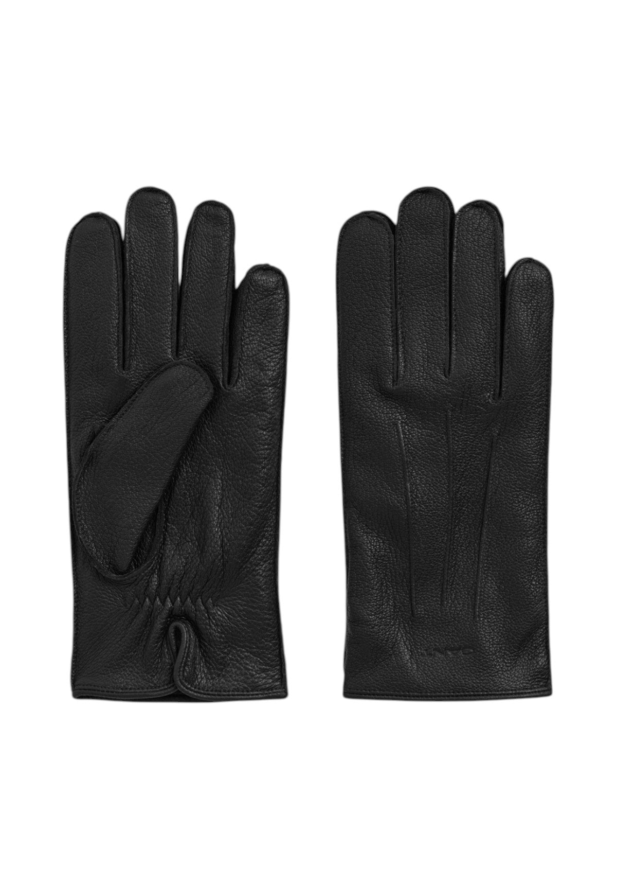 Guanti Cashmere Lined Leather 9931074 Black